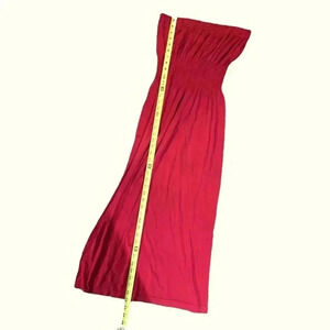 Tube Top Dress with Empire Waist